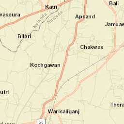 Waris Aliganj Street Map