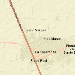 Ciudad Constitución Street Map
