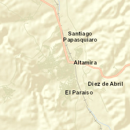 Santiago Papasquiaro Street Map