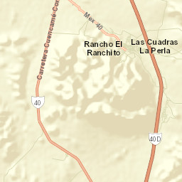 Velardeña Street Map
