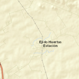 Huertas Estación Street Map