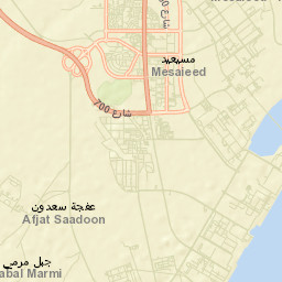 Musay‘īd Street Map