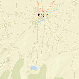 Begun Street Map