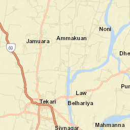 Tekari Street Map