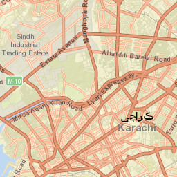 Karachi Street Map