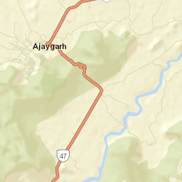 Ajaigarh Street Map