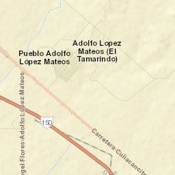 Adolfo López Mateos (El Tamarindo) Street Map