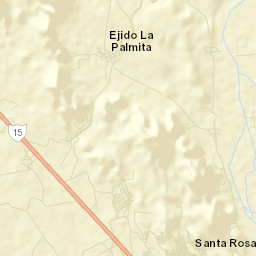 La Palmita y Anexos (La Presita) Street Map