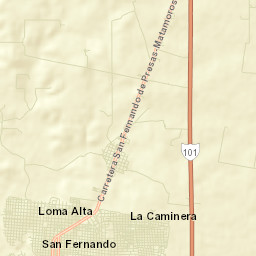 San Fernando Street Map