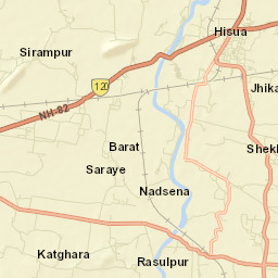 Hisua Street Map