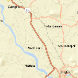 Jha-Jha Street Map