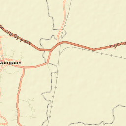 Naogaon Street Map
