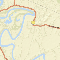 Cachar Street Map