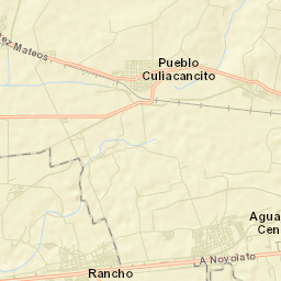 Culiacancito Street Map