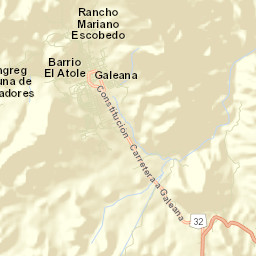 Barrio de Jalisco Street Map