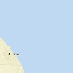 Andros Town Street Map