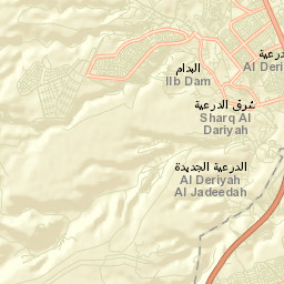 Diriyah Street Map