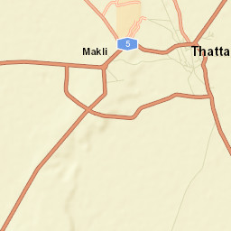 Thatta Street Map