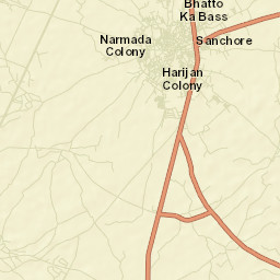 Sanchor Street Map