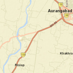 Aurangabad Street Map