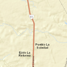 La Soledad Street Map