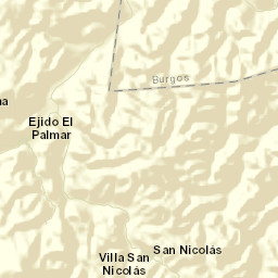 San Nicolás Street Map