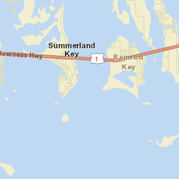 Summerland Key Florida Street Map