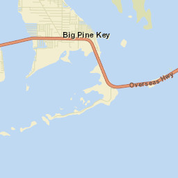 Big Pine Key Florida Street Map