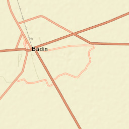 Badin Street Map