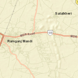 Ramganj Mandi Street Map
