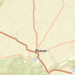 Bijawar Street Map