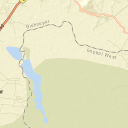 Bishnupur Street Map