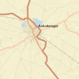 Ashoknagar Street Map