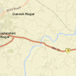Madhogarh Street Map
