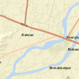Sherghati Street Map