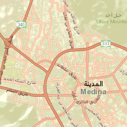 Al `Awali Street Map
