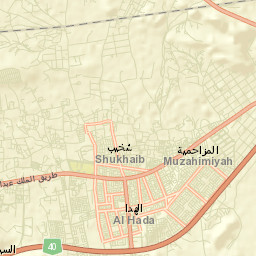 shokhaibٍ Street Map