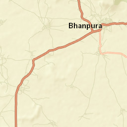 Bhanpura Street Map
