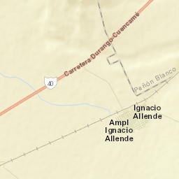 Ignacio Allende Street Map