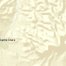 Santa Clara Street Map