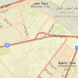 Khalifah A City Street Map