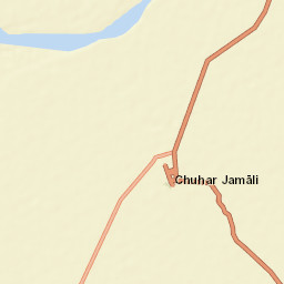 Chuhar Jamali Street Map