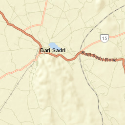 Bari Sadri Street Map