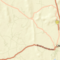 Chhoti Sadri Street Map