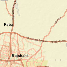 Rajshahi Street Map