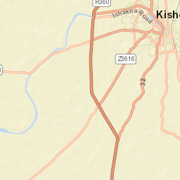 Kishorganj Street Map