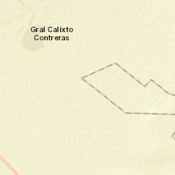 General Calixto Contreras Street Map