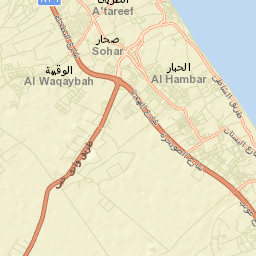 Sohar Street Map