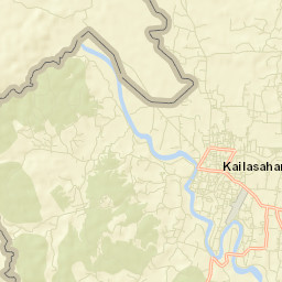 Unakoti Street Map
