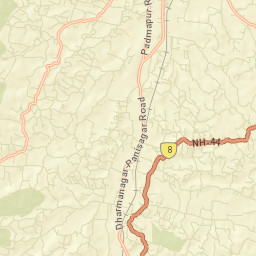 Dharmanagar Street Map